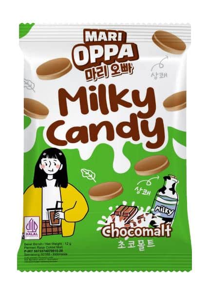MariOppa Milky Candy Chocomalt