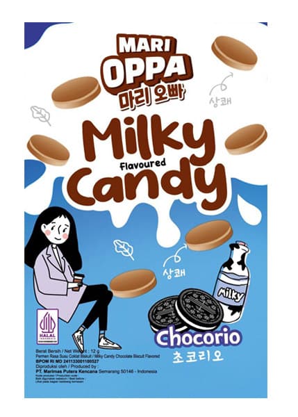 MariOppa Milky Candy Chocorio