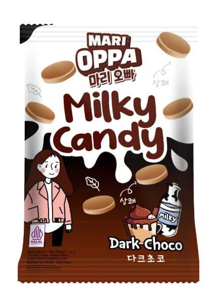 MariOppa Milky Candy Dark Choco