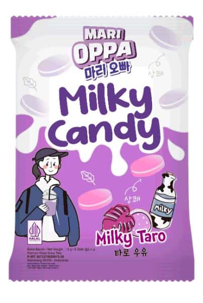 MariOppa Milky Candy Taro