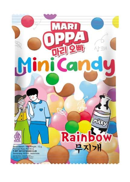 MariOppa Milky Mini Candy Rainbow