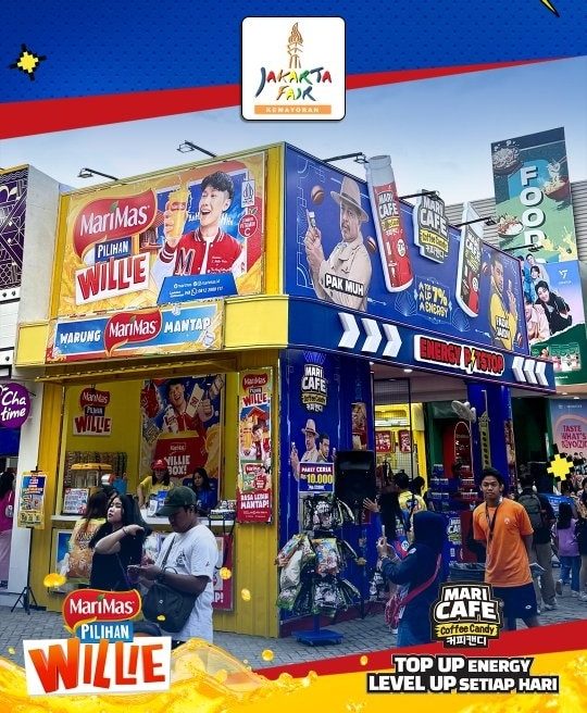 Booth Marimas dan Maricafe Di Pekan Raya Jakarta 2025