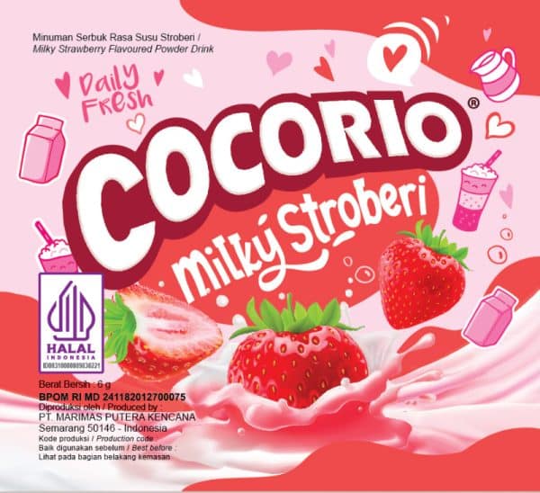 Cocorio Milky Stroberi