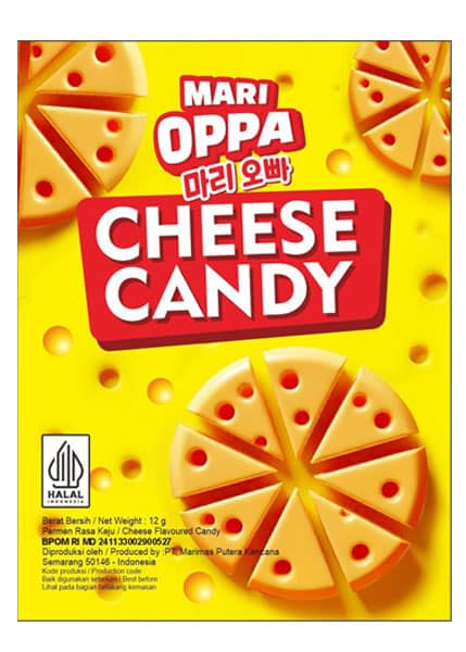 MariOppa Cheese Candy