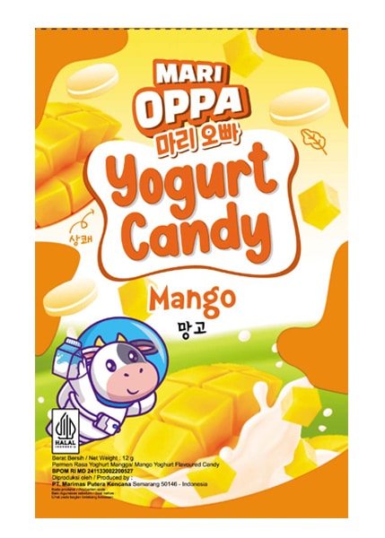 MariOppa Yogurt Candy Mango